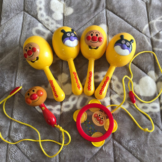 アンパンおもちゃの楽器セット
