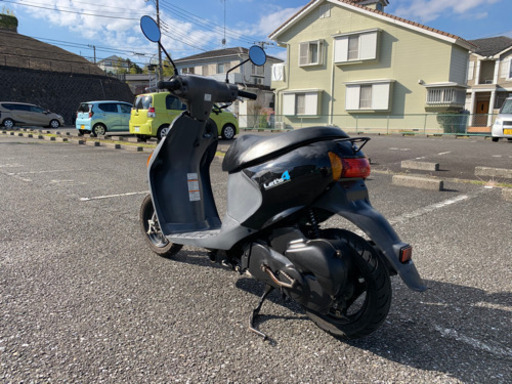 スズキ レッツ4 50 cc 原付 スクーター 4スト 実動 書類 カギあり 型式