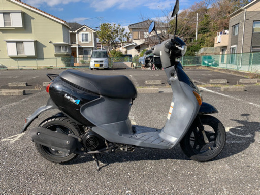 スズキ レッツ4 50 cc 原付 スクーター 4スト 実動 書類 カギあり 型式