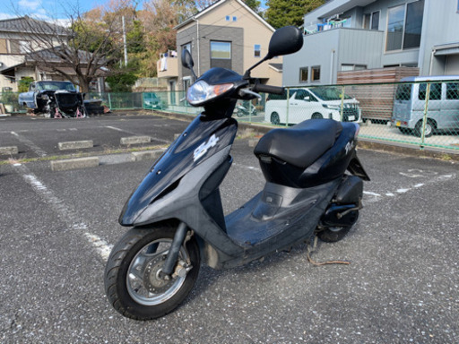 ホンダ ディオ 50 cc 原付 スクーター 4スト 実動 書類 カギあり 型式