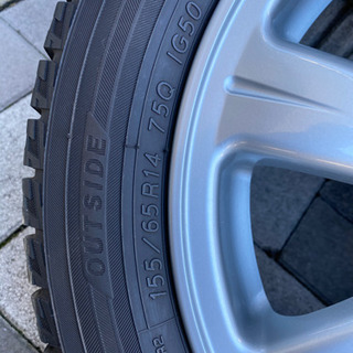 スタッドレスタイヤ＆ダイハツ純正ホイールセット