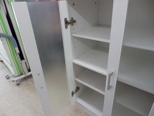 ミニ食器棚 コンパクト/スリム ニトリ 4段 ホワイト 白 NITORI ペイペイ対応 札幌市西区西野