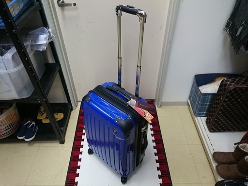 （未使用品）グリフィンランド　スーツケース　（青）　高く買取るゾウ中間店