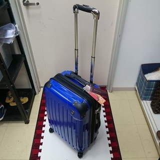 （未使用品）グリフィンランド　スーツケース　（青）　高く買取るゾ...