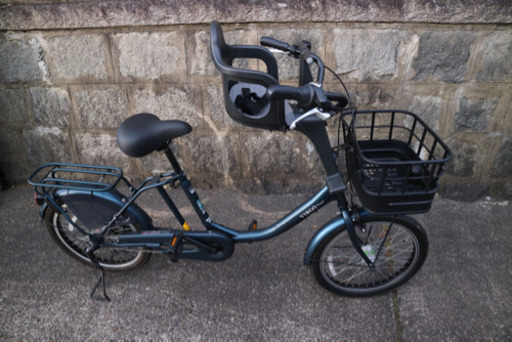 【美品】自転車　前のシート付き