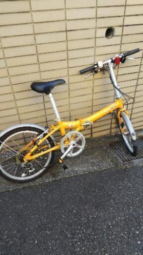 自転車　ダホン（DAHON）ギア付き折り畳み自転車