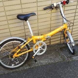 自転車　ダホン（DAHON）ギア付き折り畳み自転車