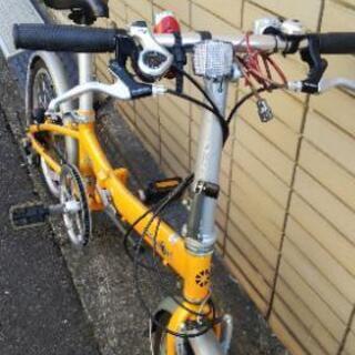 自転車　ダホン（DAHON）ギア付き折り畳み自転車