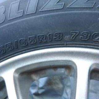 ブリジストン スタッドレスタイヤ(155/65R13) 4本セット