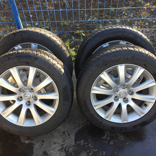 値下げしました】アルミホイール付スタッドレスタイヤ 4本 215/60R17  