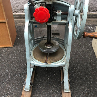 手回しかき氷の機械  八雪
