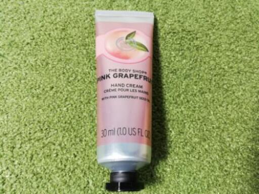 The Body Shop ハンドクリーム ピンクグレープフルーツ さくらい 塚田のコスメ ヘルスケアの中古あげます 譲ります ジモティーで不用品の処分