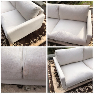 無印良品✨?✨2人掛けソファー✨ファブリック?店頭展示中?思ったよりも