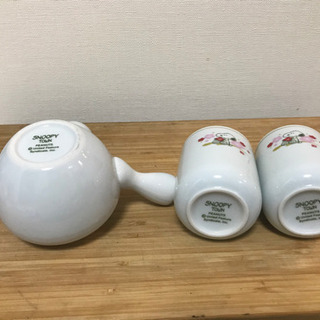 スヌーピー 急須セット Soety 梅島の食器の中古あげます 譲ります ジモティーで不用品の処分