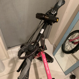 ★２０インチ★ハマー★折り畳み自転車★ピンク★中古★ ハマー（HUMMER）折り畳み自転車 ピンク