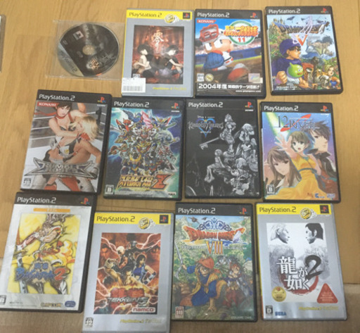 Ps1 Ps2 Ps3 ソフトまとめ売りドラクエff スパロボあり コロやま 東比恵のテレビゲーム プレイステーション の中古あげます 譲ります ジモティーで不用品の処分