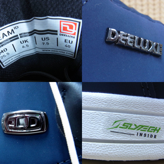 未使用 ディーラックス 18-19 スノーボードブーツ スノボブーツ TEAM ID ネイビー 25.5cm メンズ 南12条店 