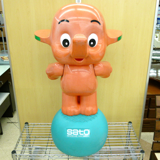 希少！佐藤製薬 サトちゃん 等身大人形 フィギュア 非売品 看板