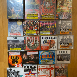 EXILE CD &LIVE DVD