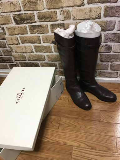 コーチ　ロングブーツ