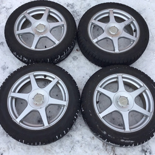 社外16インチ アルミホイール 175/60R16 スタッドレス 4本セット