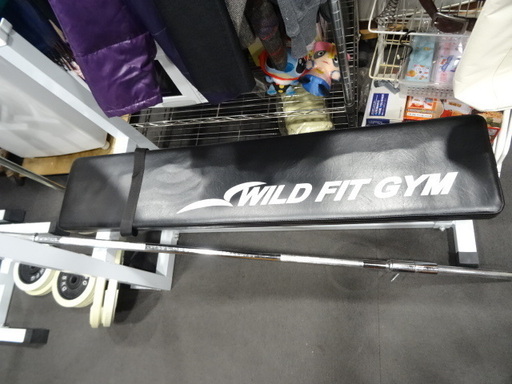 お買い上げありがとうございました】ベンチプレス WILD FIT GYM