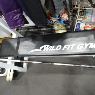 【お買い上げありがとうございました】ベンチプレス  WILD FIT GYM 