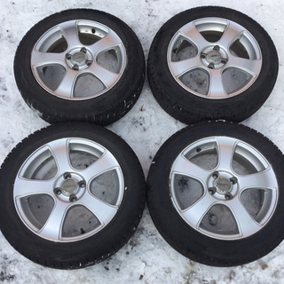 16インチ タイヤホイールセット175/60R16 群馬県4穴