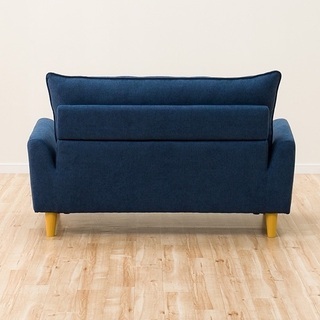 【送料込】ニトリ ソファ 2人掛け ネイビー ブルー コンパクト 2人掛けコンパクトソファ 布張りタイプ (CX01 BL) | ニトリネット