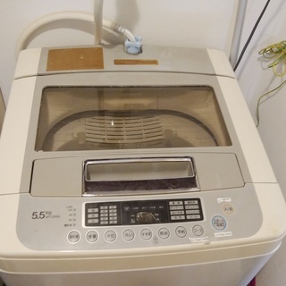 洗濯機 LG WF-C55SW 5.5kg 