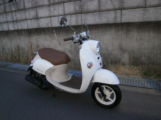 ヤマハ　ビーノ　FI　SA37J　水冷４サイクル　登録すればその日から乗れます。整備済み