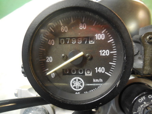 YAMAHA TW225 白 冬価格値引き 諸経費無し 試乗エンジン点検済み 当日