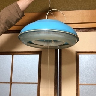 レトロ風　電気傘