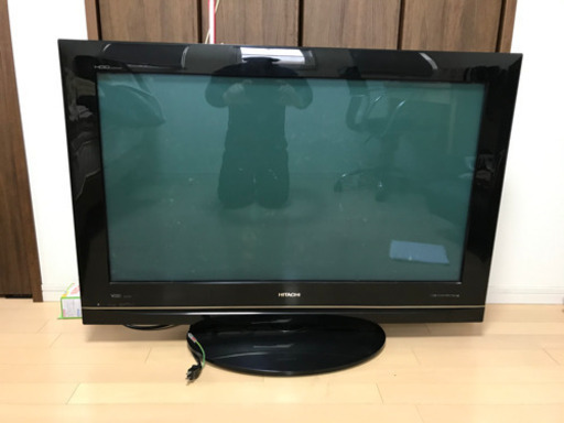 日立　WOOO プラズマテレビ　42インチ　録画機能付