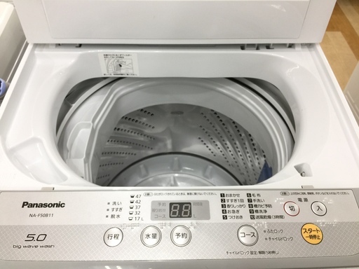 安心の1年保証付！2018年製　Panasonicの洗濯機です！【トレファク岸和田店】