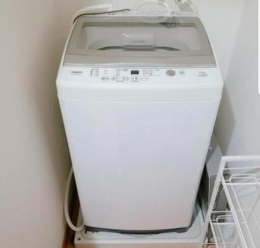 洗濯機7キロ　超美品