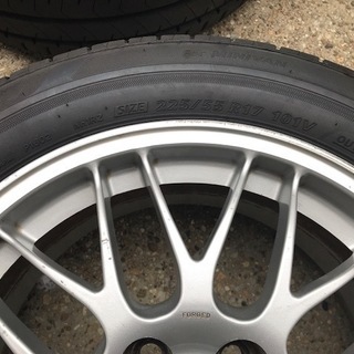 セルシオ　30後期純正OP BBS RG381 アルミホイール（内2本新品タイヤ付き）