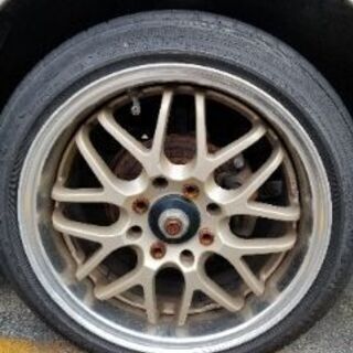 15インチ《ゴールド》ホイール革無し中古品