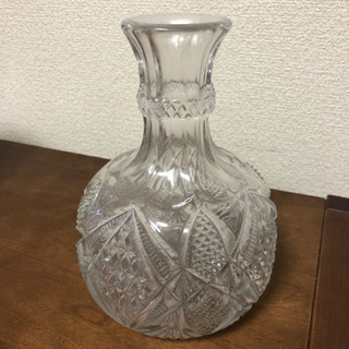 アンティーク　ガラス製花瓶