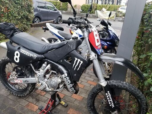 YZ125 公道仕様途中