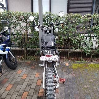 YZ125 公道仕様途中