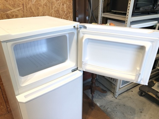 【管理KRR120】Haier 2014年 JR-N106H 106L 2ドア冷凍冷蔵庫