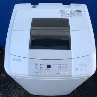 生活家電 【配送無料】2014年製 6.0kg 洗濯機 Haier JW-K60H