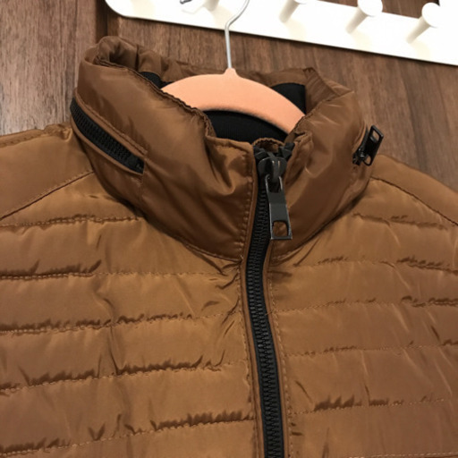 値下げzara メンズブラウンダウンジャケット Ponta 琴似のジャケット メンズ の中古 古着あげます 譲ります ジモティーで不用品の処分