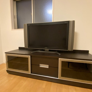 IDC大塚家具テレビボードW1800無垢突板ウレタン塗装