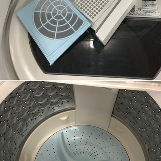 美品【 TOSHIBA 】東芝  洗濯8.0㎏/乾燥4.5㎏ 洗濯乾燥機 ホットサイクル乾燥 ecoモードで省エネ！抗菌水で自動でおそうじ！ AW-80SVL