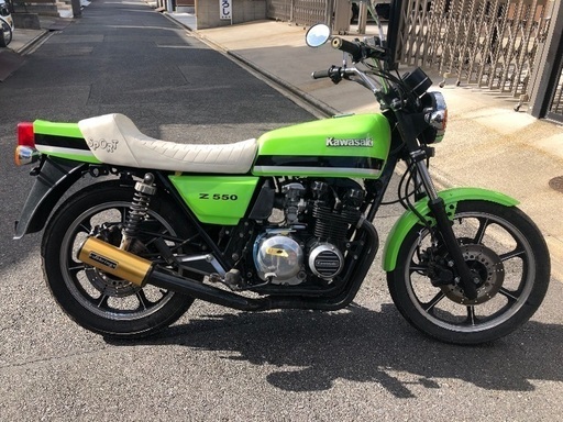 kz 550 500 400 fx z J カワサキ E4 タイプ　新規　登録済み　3年