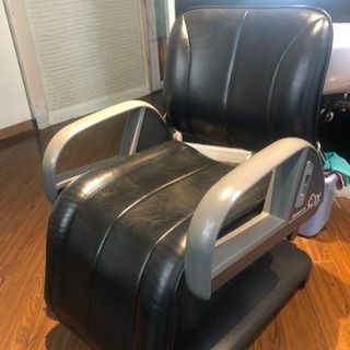 電動式シャンプー椅子リクライニング中古稼働品SHANPOO STAR