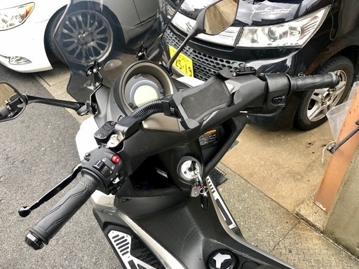 【交換・下取可】 ヤマハ N- MAX 125 低走行　前後ディスクブレーキ ABS標準搭載！ 自賠責約2年付き　ミニT-MAX仕様　カウルミラー！　LEDその他カスタム！　超高性能スポーツスクーターをこの機会に　格安にて！ 交換・下取可】 ヤマハ N- MAX 125 低走行 前後ディスクブレーキ ABS