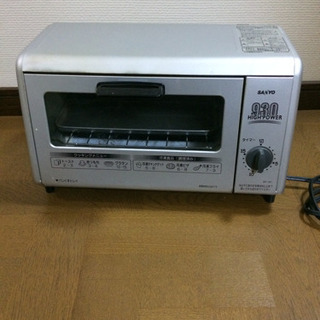 オーブントースター  SANYO  中古品  実験用にでもいかが...